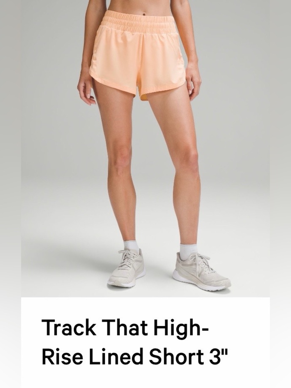 lululemon track that high rise shorts